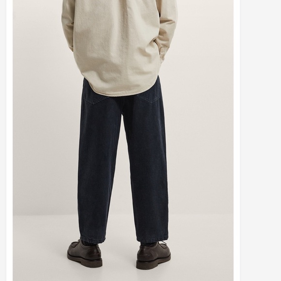 Zara Straight Tapered Leg Jeans - Picture 3 of 12